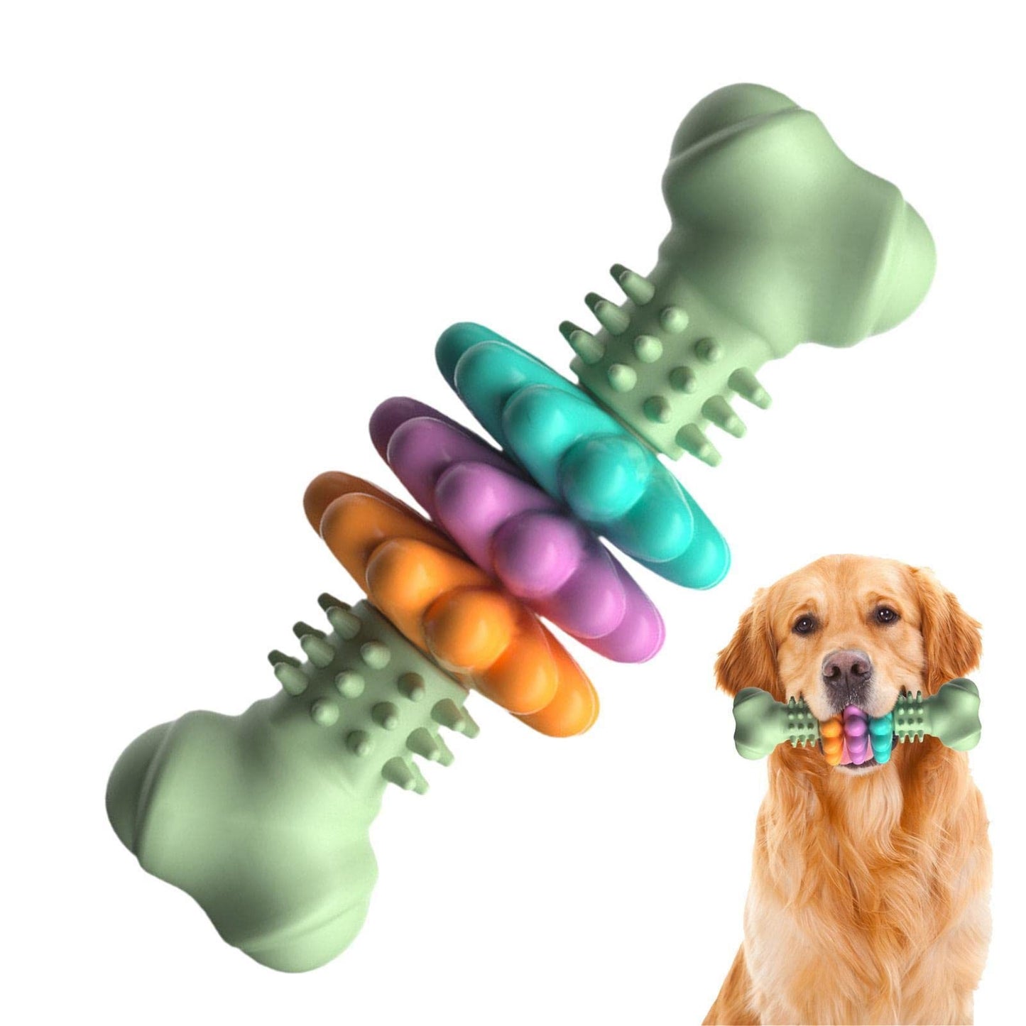 Dog Chew Toy Dog Bone Type Dogs Teeth Cleaning Toys