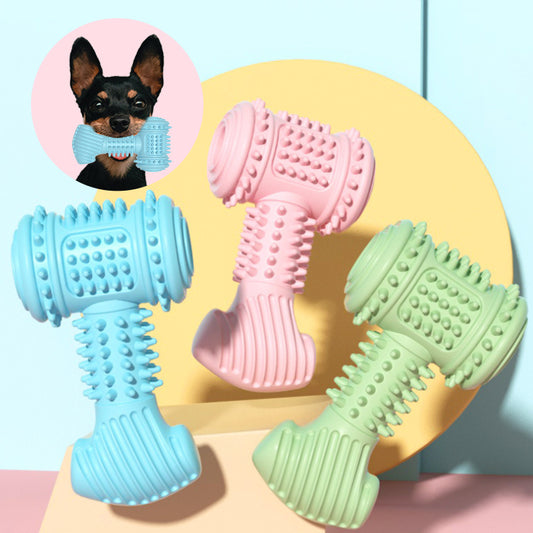 Indestructible TPR Chewing Bite Resistant Teething Toys Pet