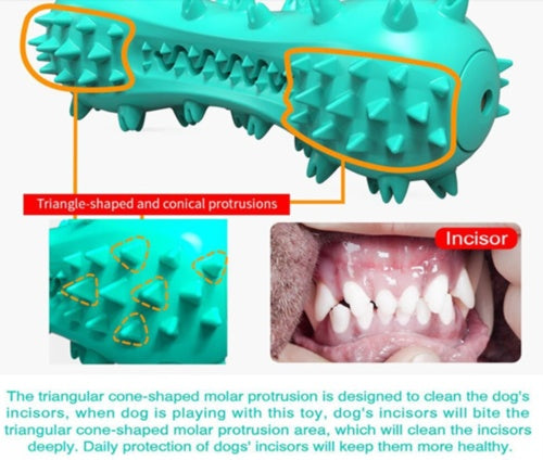 Toys For Aggressive Dogs Rubber Molar Stick Dog Oral Teeth
