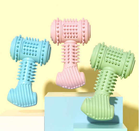 Indestructible TPR Chewing Bite Resistant Teething Toys Pet
